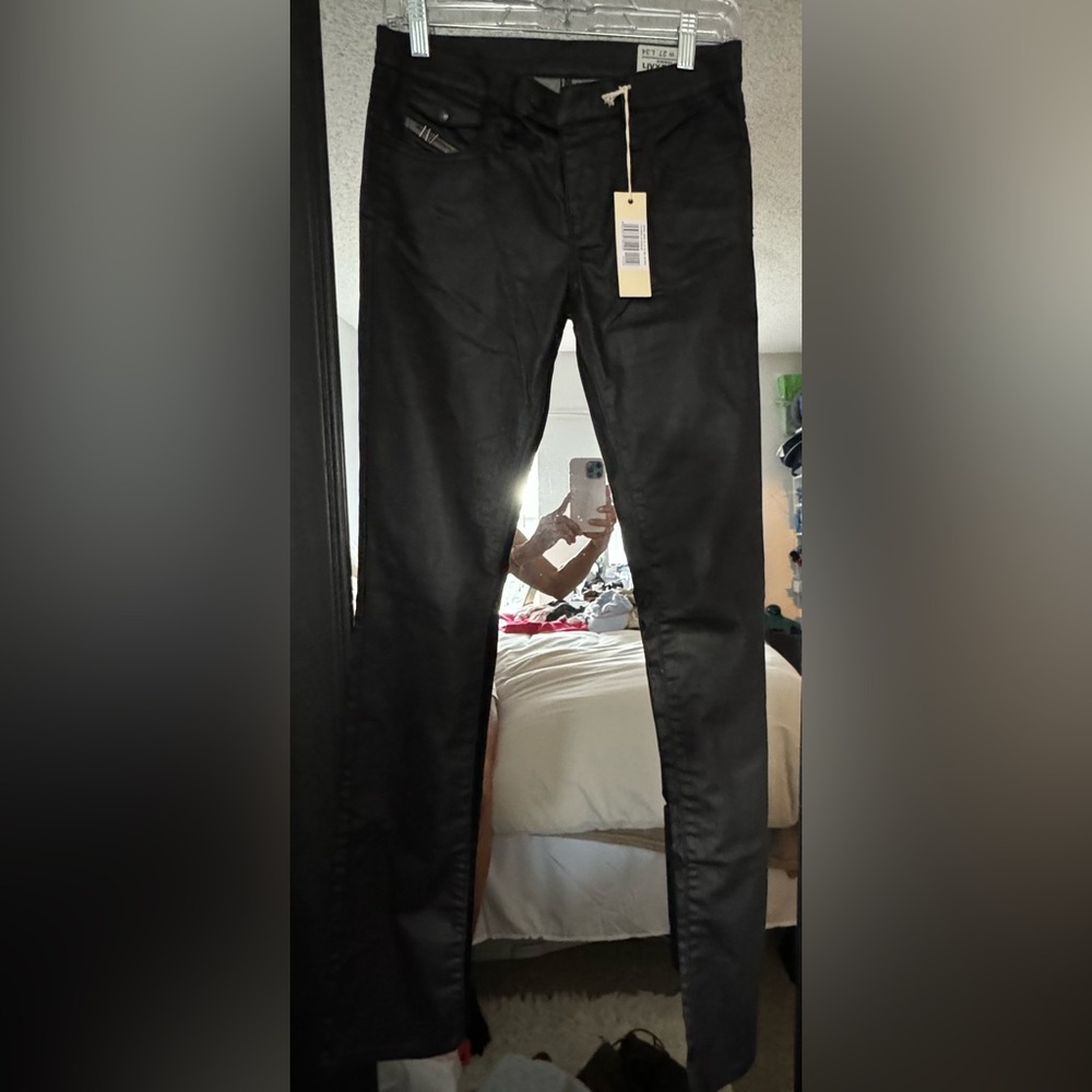DIESEL Black Skinny Jeans Womens - Picture 2 of 10